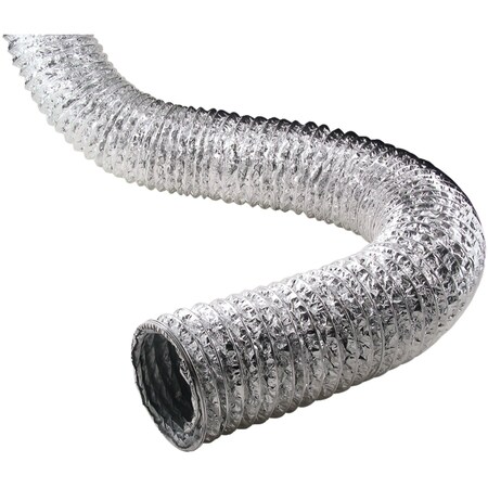 No Logo Aluminum 5-Ply 50 ft. Supurr-Flex Duct F0450